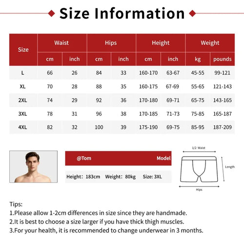 3pcs【LORIEN CREST】2026 Year of the Horse Red Men's Underwear Pure Cotton Comfortable Boxer Festive Gift with Good Wishes